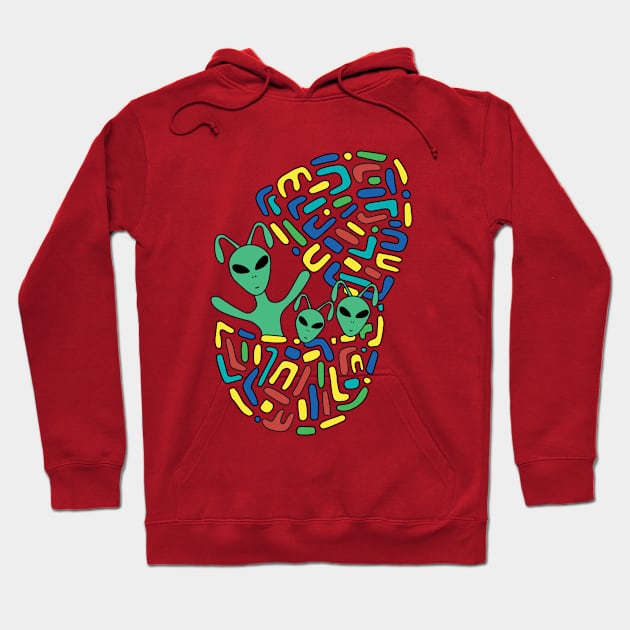 Easter alien Hoodie by Catdog